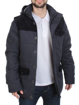 J830111 DEEP BLUE Куртка-жилет мужская зимняя NEW B BEK (100 гр. синтепон и искусственный мех)