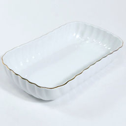 90037-501S Блюдо сервировочное для подачи керамика 25х14х5 LR (х8)