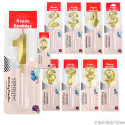 Свеча Цифра / KL-3 /уп 12/600/ - Галеонтрейд фото 12