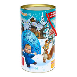 Новогодний подарочный набор Маша и Медведь, конфеты, 1000 г