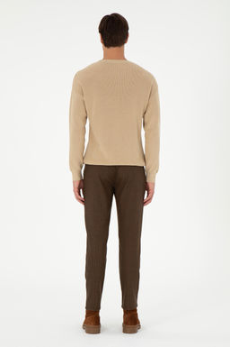 Мужские коричневые брюки из плотной ткани Неожиданная скидка в корзине - U.s. polo assn фото 4