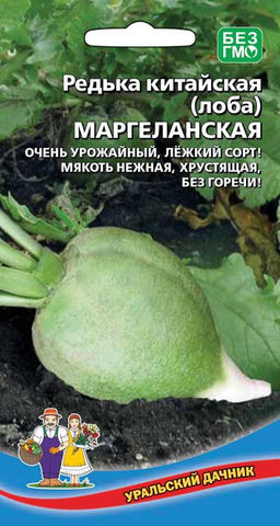 Редька МАРГЕЛАНСКАЯ  Мякоть сочная, хрустящая, без горечи! Сорт устойчив к цветушности!