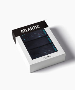 ATLANTIC 3MH-224 Трусы шорты Light - набор 3 шт. темно-синий фото 7