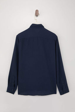 Lacivert Regular Erkek Gomlek TMNSS26GO00008