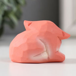 Фигурка полистоун «Спящий лисенок», 6.5×4.5×4.5 см
