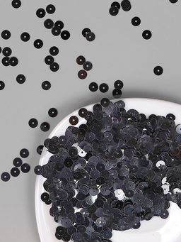 Пайетки плоские россыпью TBY-FLK022 6мм цв.02 металлик уп.50г