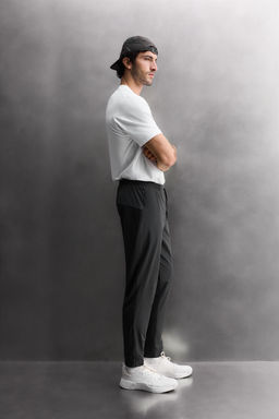 COLOUR BLOCK TECHNICAL TROUSERS - Zara фото 21