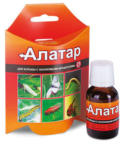 Цена за 2 шт. Средство от вредителей 25мл Алатар Двойная мощь ВХ