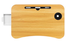 Складной столик для компьютера 60*40*26 см "Орех"