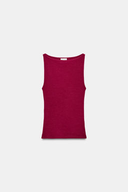 CAMISETA MINIMAL MANGA SISA / Fresa - Zara фото 6