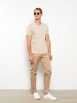 V Yaka K?sa Kollu Erkek Ti??rt