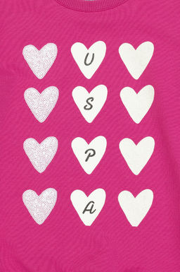 K_z _ocuk Pembe Sweatshirt - U.s. polo assn фото 5
