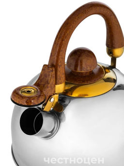 Чайник для плиты 2,5л НМ 55173 со свистком - Hoffmann фото 3