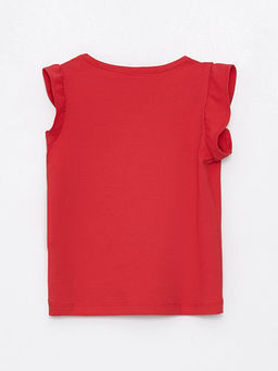 Bisiklet Yaka Basic K?sa Kollu K?z Bebek Ti??rt - Waikiki фото 2