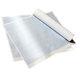 Цена за 10 шт. Бумага масшт.-коорд. 400мм.*600мм. в листах, голубая (ш/к74277)