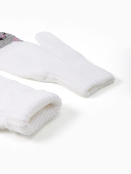 Новогодний подарочный набор Подарочек варежки размер 19 и аксессуары