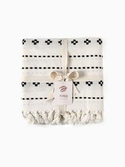 Плед «Этель. Графический узор», 220×240 см, 100% хлопок