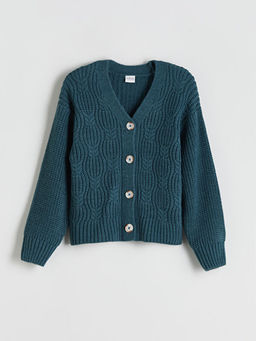 V Yaka K?z ?ocuk Triko H?rka