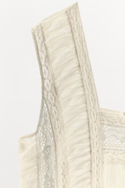 PLEATED LACE DRESS - Zara фото 7