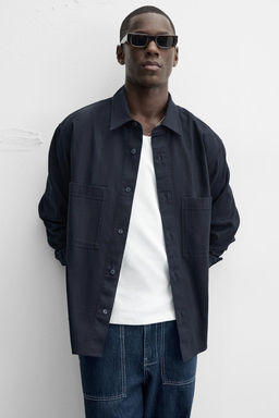 LYOCELL - COTTON SHIRT - Zara фото 6
