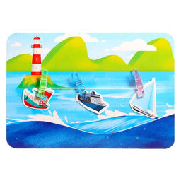 IQ- игра с прищепками «Транспорт»