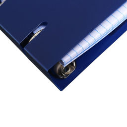 Тетрадь на кольцах 80 листов в клетку, синяя, пластиковая обложка, блок офсет - Calligrata фото 8