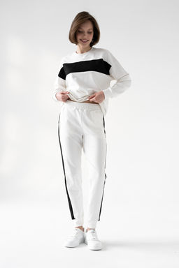 Мягкий уютный костюм из хлопкового футера. - Solo mio фото 3