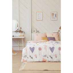 Постельное белье Этель евро Flower garden 200 *217 см, 220*240 см, 70*70 см -2 шт  фото 8