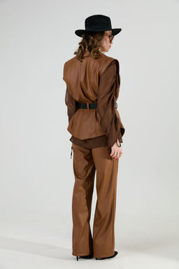 Костюм NIKVA н1031-2 шоколад  фото 3