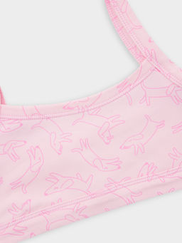 Топ для девочек розовый с контурными собачками - Mark formelle фото 3