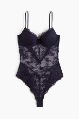 Body push-up de encaje - H&m фото 5