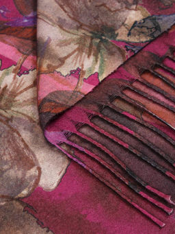 Палантин жен. виск+шерсть 72х180 LDR33-007-10 - Labbra фото 3