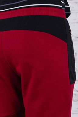Брюки спортивные 
 3.MM078B-красный