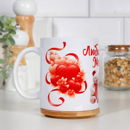 Кружка сублимация Любимой жене бокалы, c нанесением - Дарим красиво фото 5