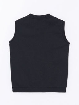 Bisiklet Yaka Erkek Bebek Yelek - Waikiki фото 3