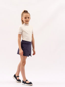 CRB wear/CWJG 63203-21 Водолазка для девочки,экрю/Ex.Cherubino  фото 2