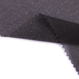Дублерин G-83eht эластичный нитепрошивной точечный черный 40 г/кв.м 5 150 см ш. 150 см