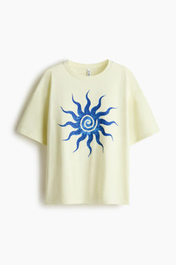 Camiseta oversize con motivo estampado - H&m фото 8