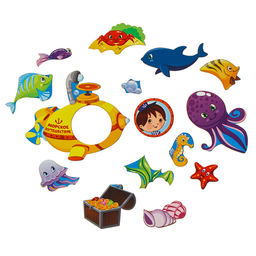 Рамка - вкладыш «Подводная лодка», 20 см, 13 деталей