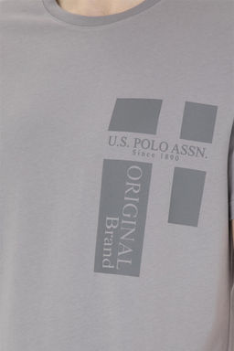 Мужская темно-серая футболка - U.s. polo assn фото 7