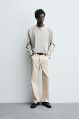 STRAIGHT-LEG TROUSERS