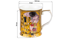 Кружка 400 мл 12,5*9*10 см Поцелуй, NEW BONE CHINA - Elan gallery фото 2