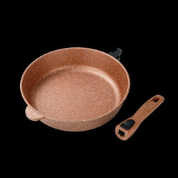 Сковорода 28 см, изумрудная - Ярославна фото 9