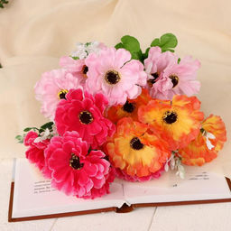 Цена за 2 шт. Букет искусственный «Каланхоэ», h=28 см, МИКС