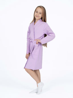 Халат детский вафельный желтый - Утенок фото 26