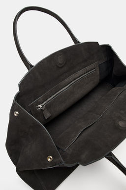 SPLIT SUEDE SHOULDER BAG - Zara фото 8