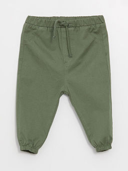 Beli Lastikli Basic Erkek Bebek Jogger Pantolon