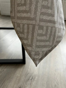 Скатерть из рогожки Ромбы серые 120х150 - Амавес-текстиль фото 7