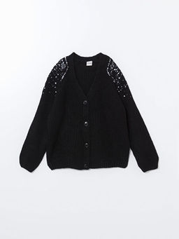 V Yaka K?z ?ocuk Triko H?rka