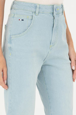 Женские голубые джинсовые брюки - U.s. polo assn фото 12